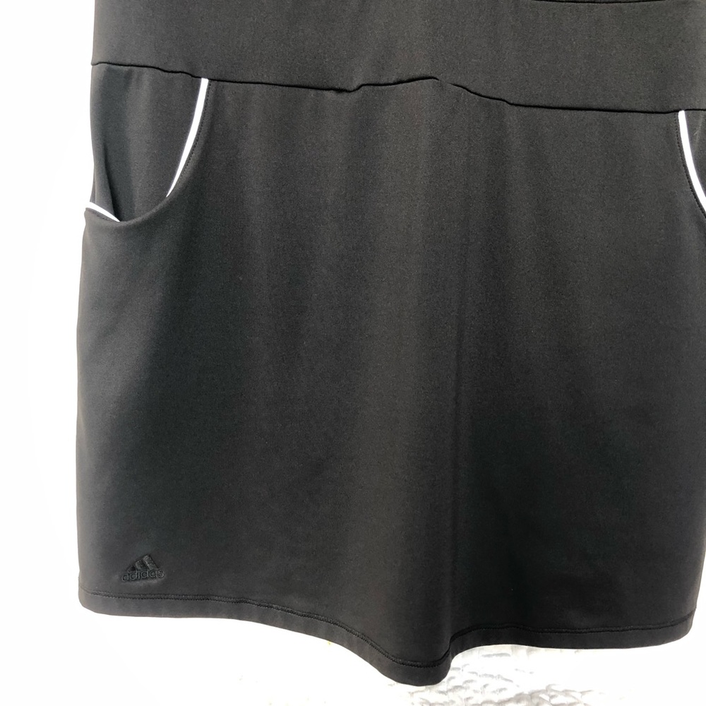 Adidas Black Golf Dress with Pocket’s and Front Zipper. Women’s Size 4. - Picture 7 of 15